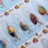 Metal,Fishing,Lures,Spinners,Baits,Assorted,Hooks,Tackle