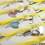ZANLURE,Fishing,Lures,Spinner,Baits,Assorted,Trout,Metal,Tackle