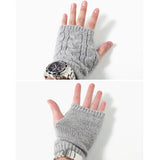 yesmqn,Thicken,Fingerless,Gloves