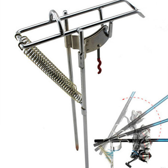 Double,Spring,Fishing,Stand,Bracket,Fishing,Stand,Support,Fishing,Tackle,Tools