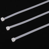 500pcs,White,Nylon,Cable