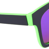 Women,Green,Frame,Coating,Resin,Frame,UV400,Sunglasses